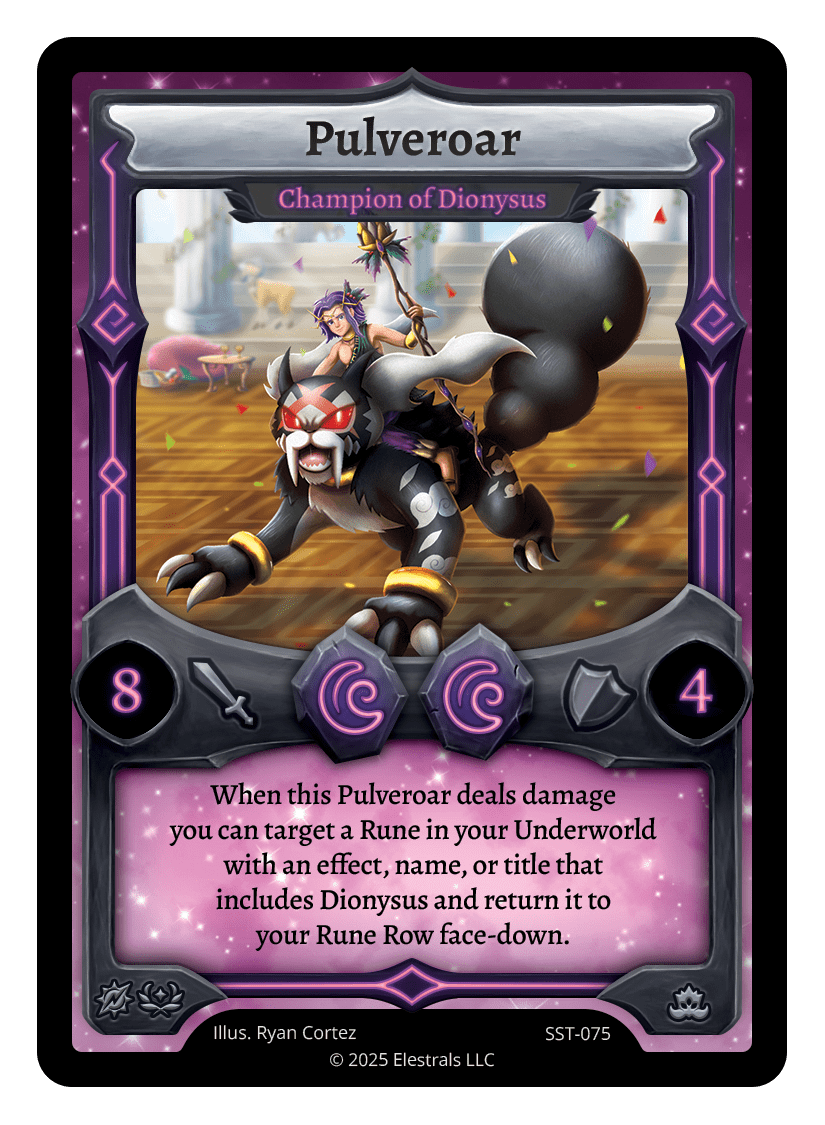 Pulveroar - Champion of Dionysus - SST-075